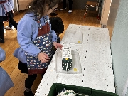 3学期給食開始